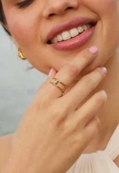 San Saru ANILLO AVASA CHAPADO EN ORO