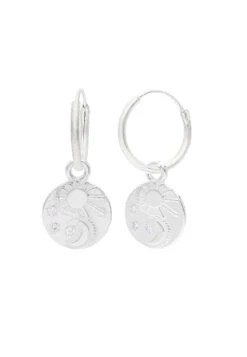 San Saru PENDIENTES RAJAT (12MM)