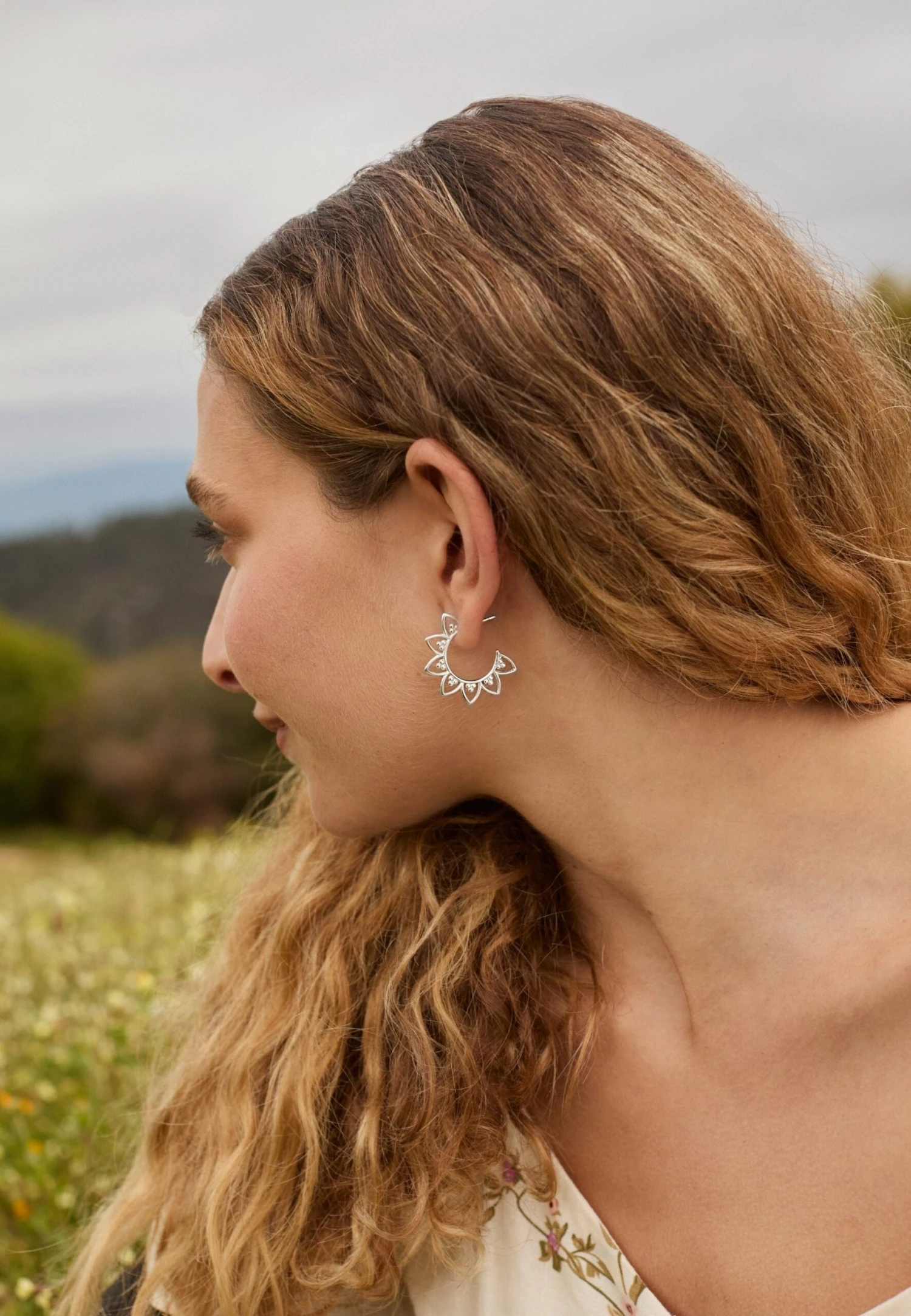 San Saru PENDIENTES INDUMATHI (30MM) - Image 3