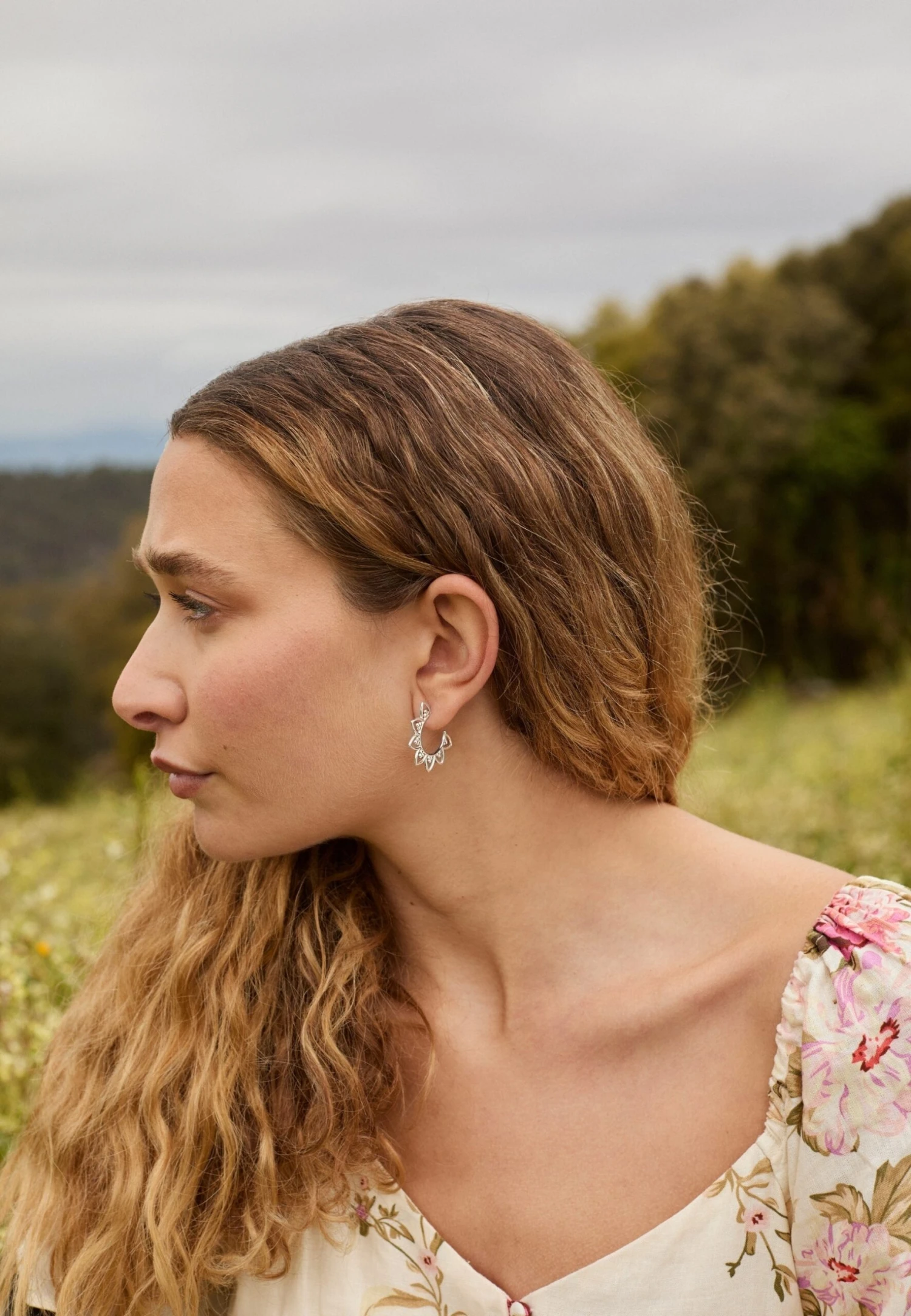 San Saru PENDIENTES INDUMATHI (30MM) - Image 2