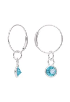 San Saru PIERCINGS SUNILA TOPACIO AZUL (10MM)