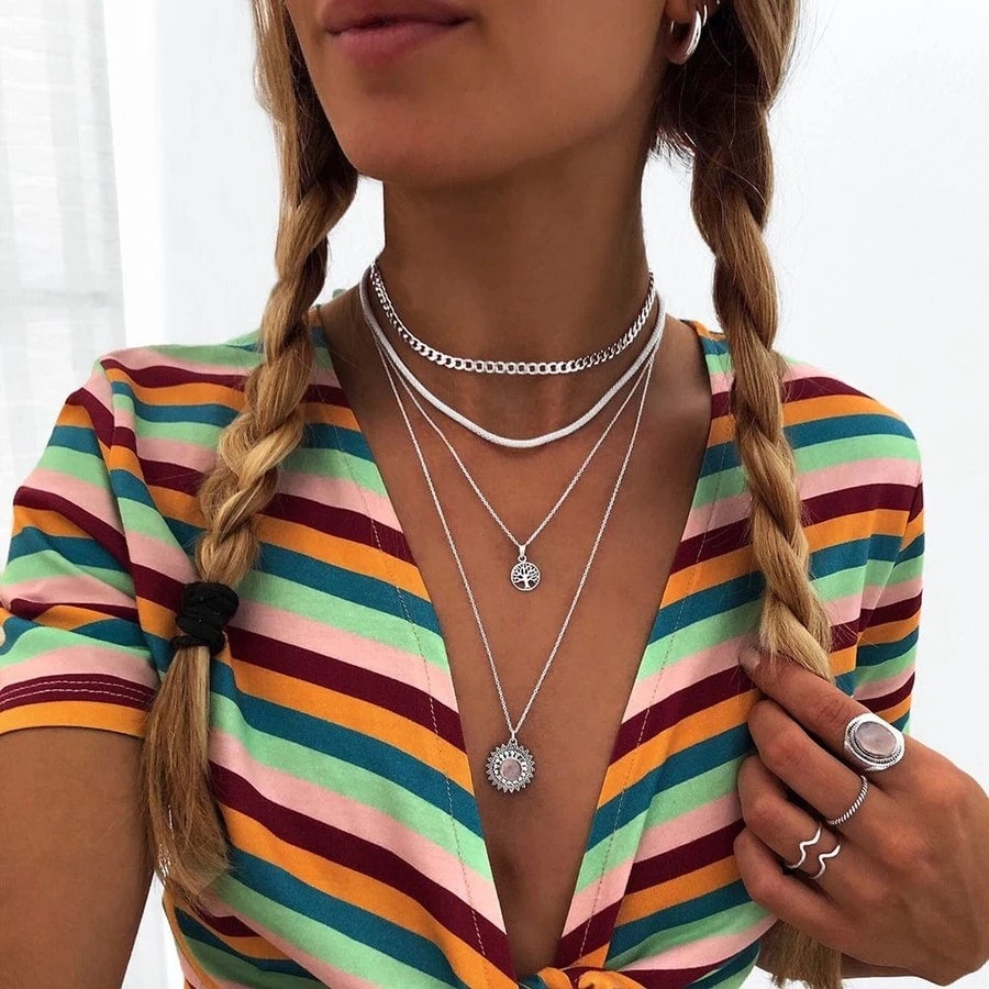 San Saru CADENA COLLAR LARGA (50+10) - Image 2