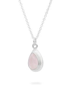 San Saru COLLAR RAKA CUARZO ROSA