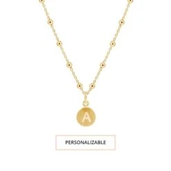 San Saru COLLAR ANUK CHAPADO EN ORO