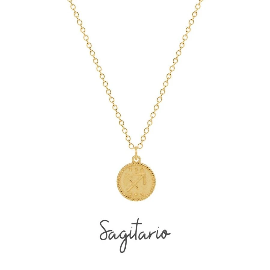 San Saru COLLAR ZODIACO CHAPADO EN ORO - Image 11
