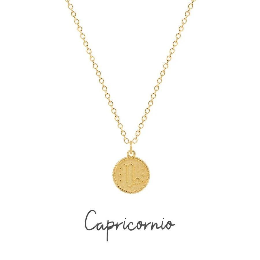 San Saru COLLAR ZODIACO CHAPADO EN ORO - Image 12