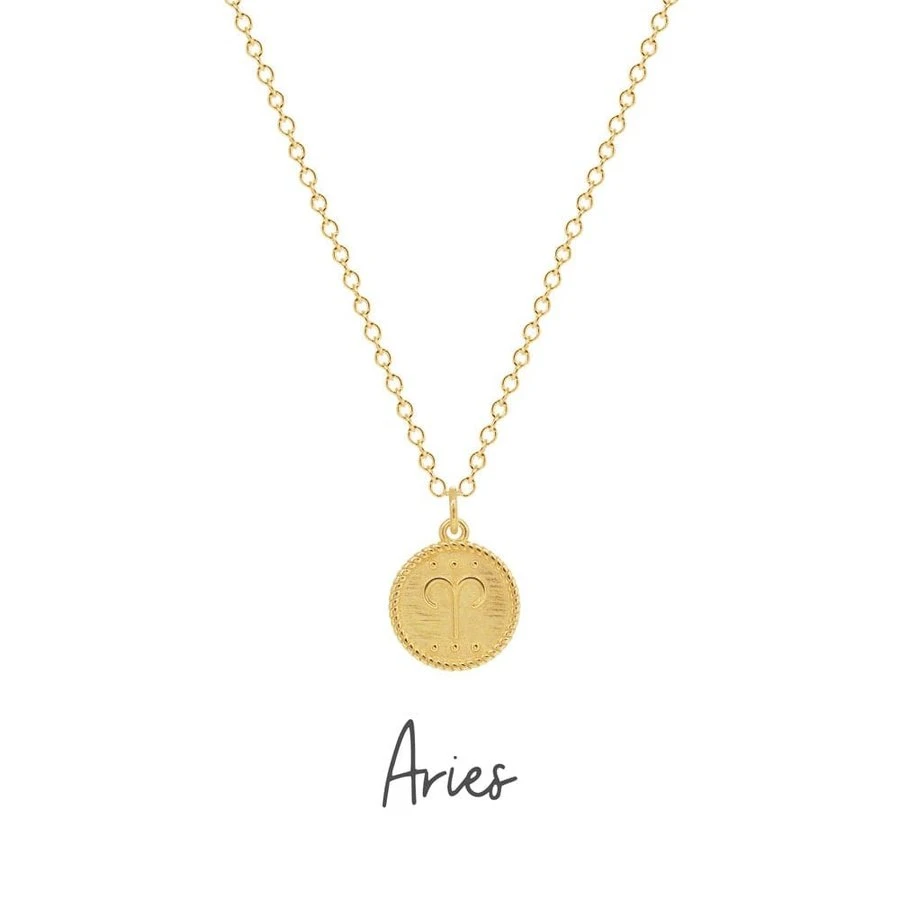 San Saru COLLAR ZODIACO CHAPADO EN ORO - Image 3