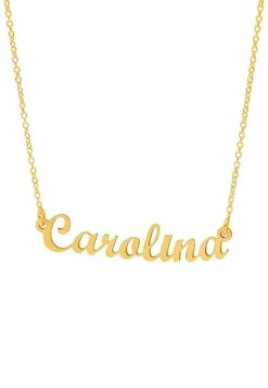 San Saru COLLAR NAMA CHAPADO EN ORO