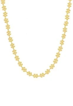 San Saru COLLAR VETTA CHAPADO EN ORO