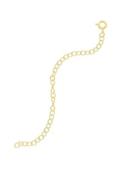 San Saru EXTENSOR CADENA CHAPADO EN ORO