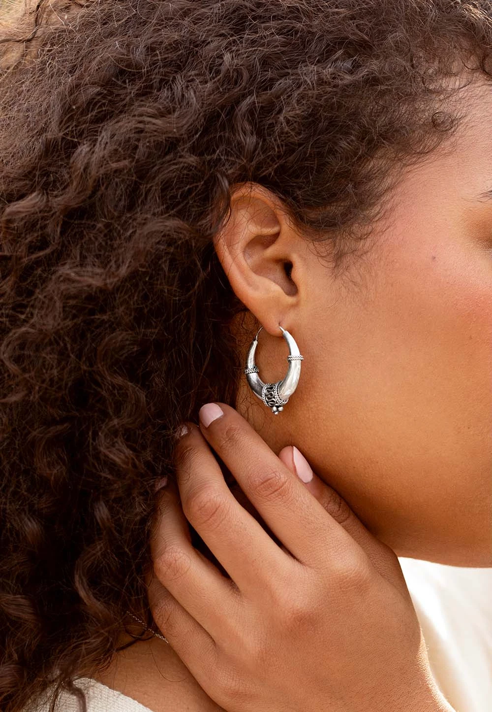 San Saru PENDIENTES TIRTHA (30MM) - Image 3