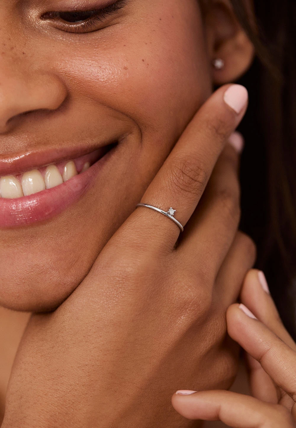 San Saru ANILLO CASSIOPEIA ORO BLANCO - Image 3