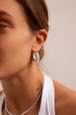 San Saru PENDIENTES MAITRI (25MM)