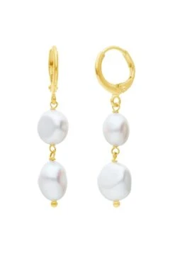 San Saru PENDIENTES SAKRA CHAPADOS EN ORO