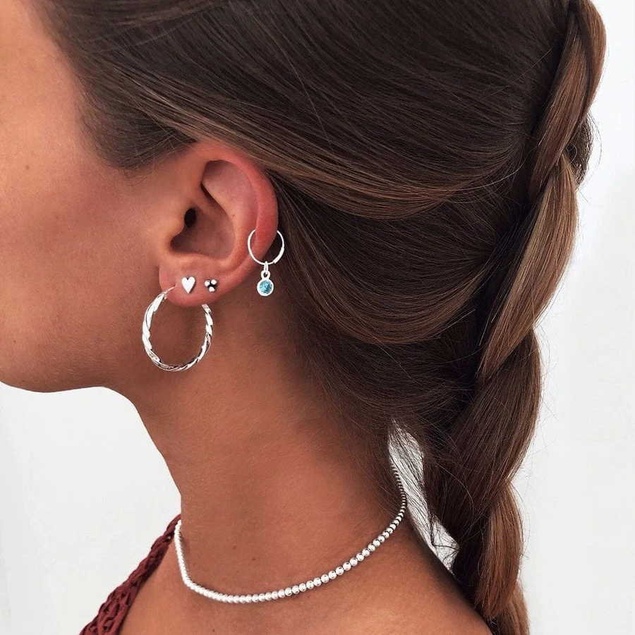 San Saru PIERCINGS SUNILA TOPACIO AZUL (10MM) - Image 2