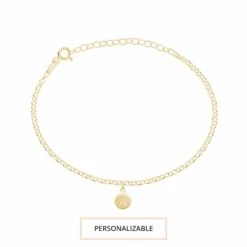 San Saru PULSERA AKSHAR CHAPADA EN ORO