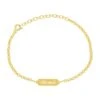 San Saru PULSERA AMRITHA CHAPADA EN ORO